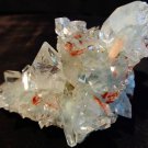 POINTED APOPHYLLITE CRYSTAL WITH STILBITE HEULANDITE INCLUSION  !! E1#41