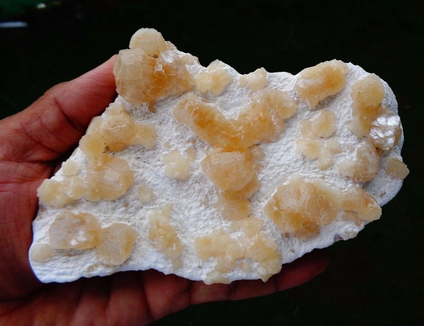 HEULANDITE ON MATRIX # B-1