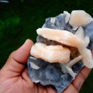 STILBITE CHALCEDONY ON MATRIX !! A-1