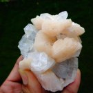 APOPHYLLITE STILBITE ON MINERAL SPECIMEN !!! A-2