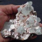 APOPHYLLITE ON MINERALS SPECIMEN B# -2