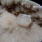 APOPHYLLITE CRYSTAL ON LIGHT PINK COLOR CHALCEDONY E-#4-09