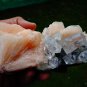 APOPHYLLITE STILBITE ON MINERALS SPECIMEN !!! G-3