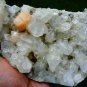 APOPHYLLITE CRYSTAL BUNCH WITH STILBITE BLADE B# -6