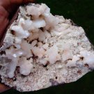 STILBITE WITH HEULANDITE ON MINERAL SPECIMEN # L-5