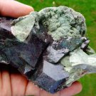APOPHYLLITE MARSHY MINERAL SPECIMEN # L-5