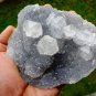APOPHYLLITE AMETHYST ON MINERALS SPECIMEN !!! G-3