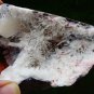 STILBITE WITH CALCITE ON CHALCEDONY MINERAL SPECIMEN !! A-1