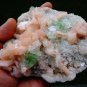 APOPHYLLITE STILBITE CHALCEDONY ON MINERALS SPECIMEN B# -6
