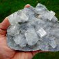 TRANSPARANT APOPHYLLITE ON CHALCEDONY MINERAL SPECIMEN # L-5