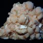 ORANGE STILBITE FLOWER WITH APOPHYLLITE SLIM CRYSTAL !!! S-5-11