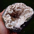 HEULANDITE WITH STILBITE GEODE MINERAL SPECIMEN #L-2