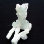 APOPHYLLITE  POINTED CRYSTAL BUNCH ON WHITE STALACTITE  MATRIX  # R-5
