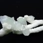 APOPHYLLITE  POINTED CRYSTAL BUNCH ON WHITE STALACTITE  MATRIX  # R-5