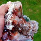 APOPHYLLITE CRYSTALS IN RED COLOR R-1
