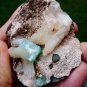 APOPHYLLITE GREEN STILBITE ON MATRIX B# -6