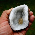 AMETHYST CALCITE ON  MINERAL SPECIMEN #R-2