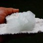 APOPHYLLITE CRYSTAL WITH STILBITE BLADE ON WHITE MATRIX  !!! G-3