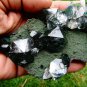 WATER CLEAR GLASSY APOPHYLLITE ON GREEN MATRIX E2-02