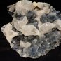 CALCITE COTED WITH STILBITE ON CHALCEDONY MATRIX E2#15