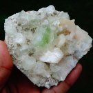APOPHYLLITE STILBITE ON MINERAL SPECIMEN !! A-1
