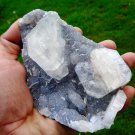 APOPHYLLITE ON CHALCEDONY MINERAL SPECIMEN # L-1