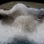 SCOLECITE ON AMETHYST MATRIX E2#22