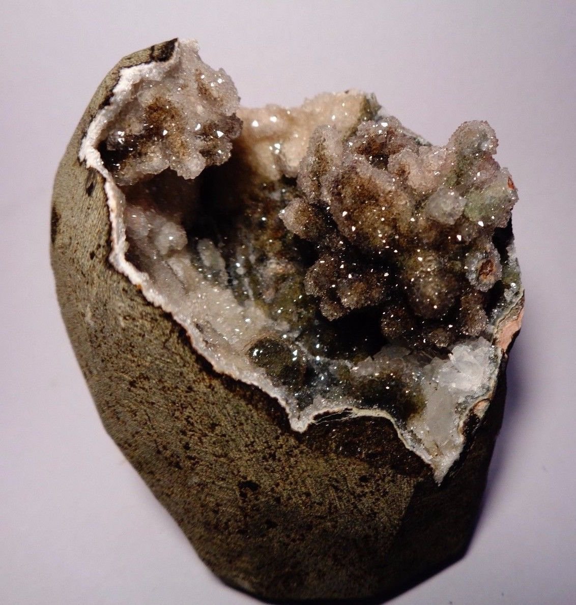 CHALCEDONY GEODE SPECIMEN  E-#3-37