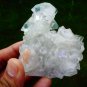 APOPHYLLITE POINTED WITH STILBITE MINERAL SPECIMEN # A-3