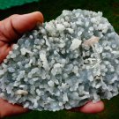 STILBITE CHALCEDONY ON MINERALS SPECIMEN  B# -6