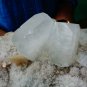 APOPHYLLITE CRYSTAL BUNCH WITH STILBITE ON CHALCEDONY !! B-3