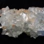 FANTASTIC APOPHYLLITE CRYSTAL BUNCH WITH SMALL STILBITE E-#4-10
