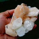APOPHYLLITE STILBITE CHALCEDONY MINERAL SPECIMEN !! A-1