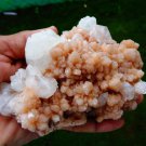 APOPHYLLITE WITH STILBITE MINERAL SPECIMEN !! A-1