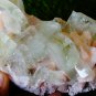 APOPHYLLITE GREEN SLIM WITH STILBITE MINERAL SPECIMEN #B-1