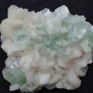 APOPHYLLITE WITH STILBITE ON MINERALS SPECIMEN B# -2