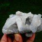 APOPHYLLITE ON CHALCEDONY MINERAL SPECIMEN !! A-1