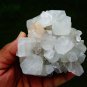 APOPHYLLITE STILBITE ON CHALCEDONY MINERAL SPECIMEN !! A-1