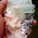 APOPHYLLITE SLIM WITH STILBITE FROM INDIA L-3