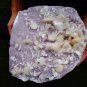 STILBITE BLADE BUNCH ON AMETHYST  !! B-3