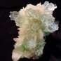 DISCO APOPHYLLITE GREEN CRYSTAL BUNCH WITH STILBITE !! S-2-703