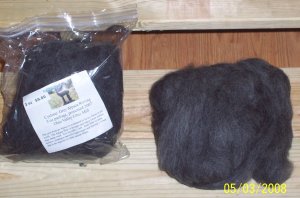 Alpaca Grey Rovings