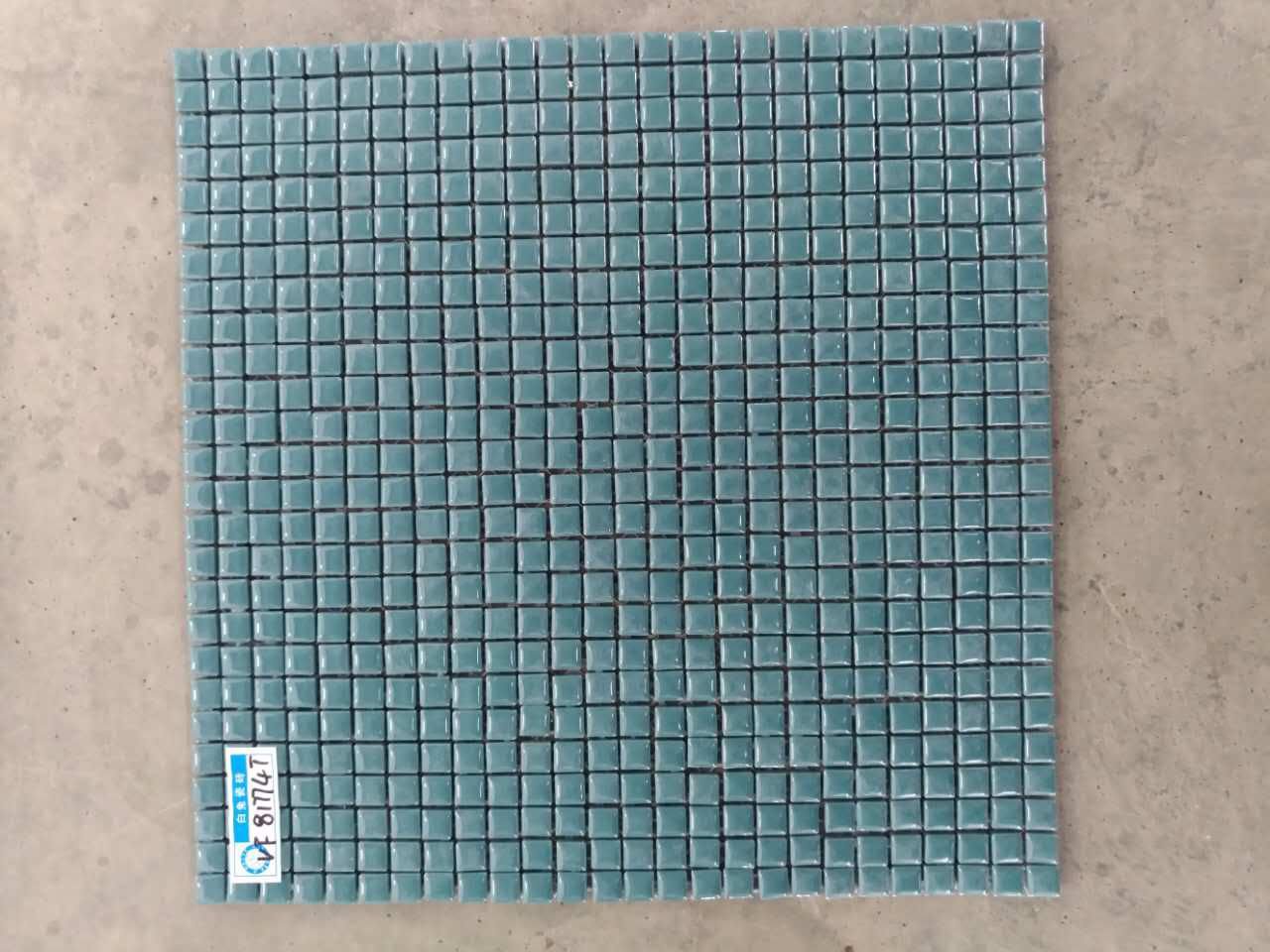 ceramic mosaic 10.5x10.5mm sheet size 300x300mm thicher 6 mm 004