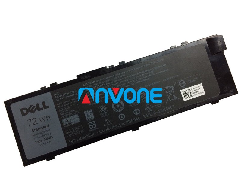 T05W1 Battery 1V0PP For Dell Precision 7710 M7710 7510 0FNY7 451-BBSE GR5D3 MFKVP