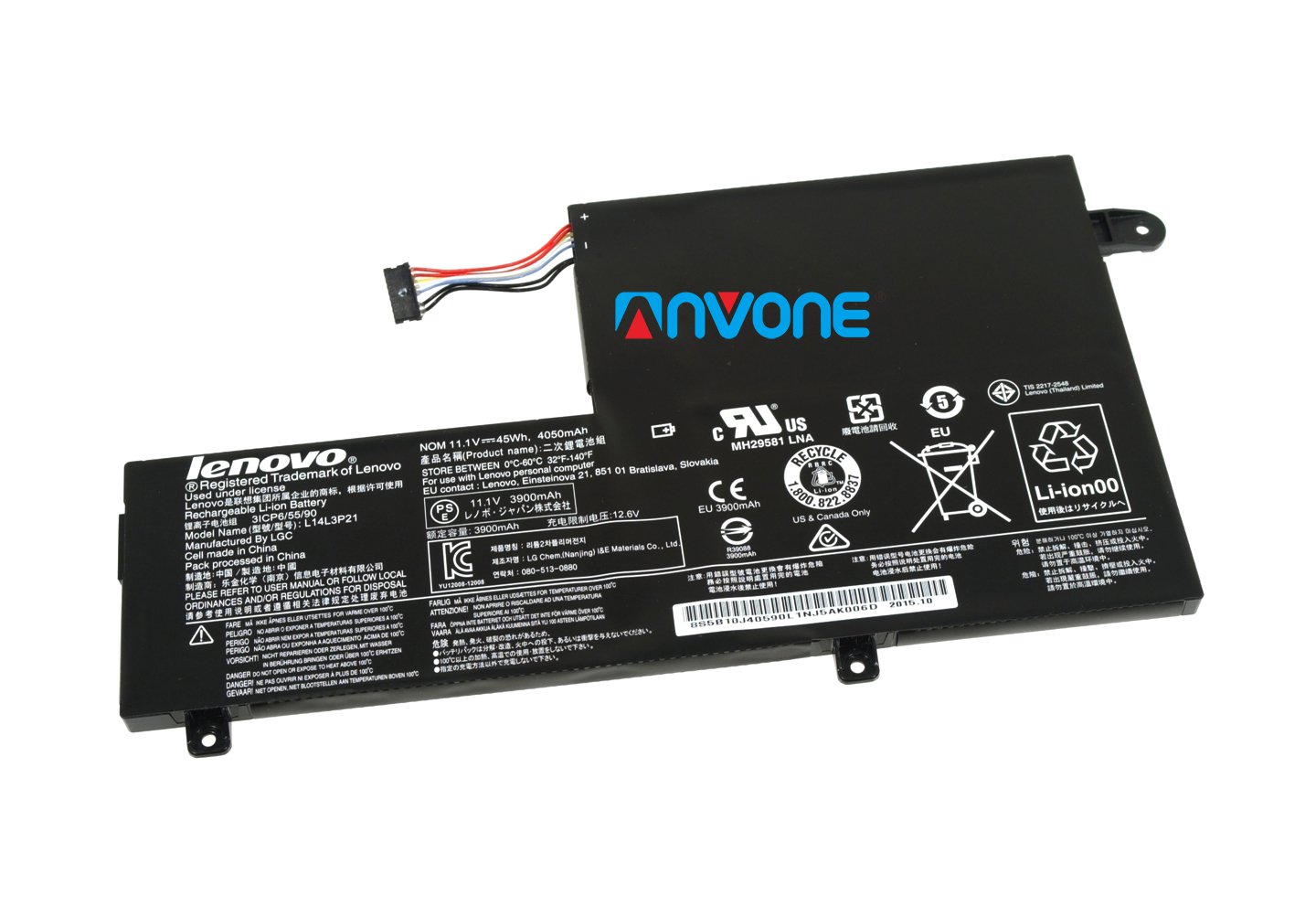 L14L3P21 5B10K10214 Battery For Lenovo FLEX 3-1580 FLEX 3-1480
