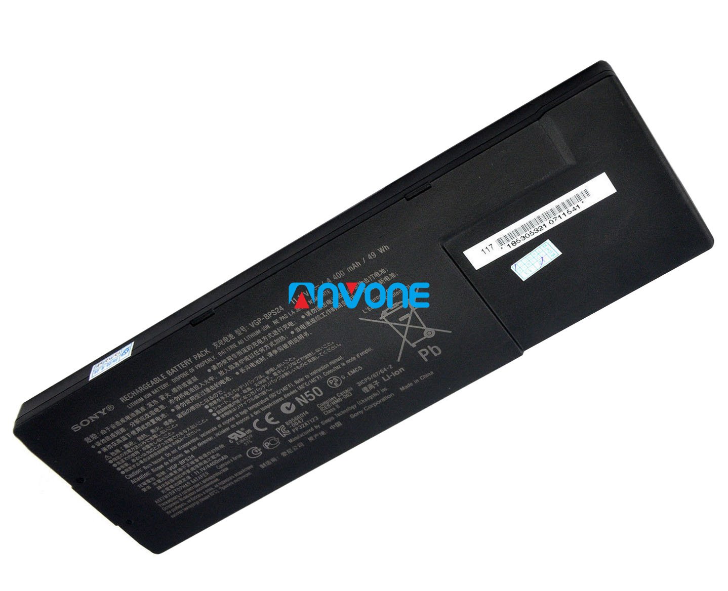 Genuine VGP-BPS24 Sony VAIO VPC-SB26FG/S VPC-SB26FG/W VPC-SB26FW/B VPC-SB27GA/B Battery