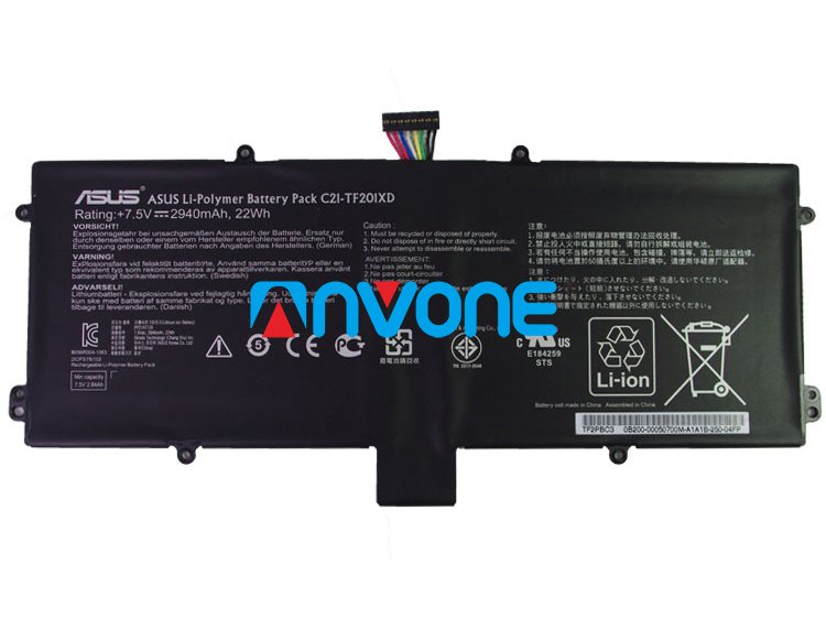 C21-TF201XD Battery Replacement For Asus Transformer TF300 Keyboard Dock