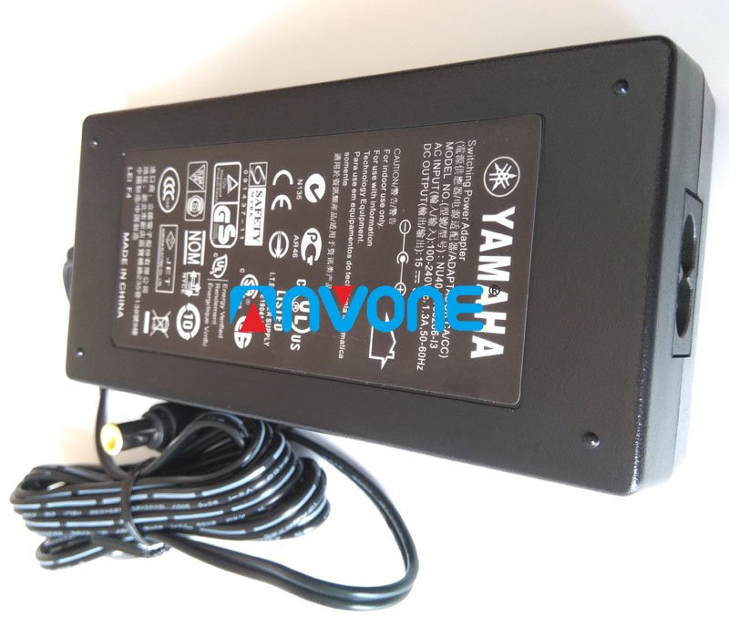 15V 3A Replace Yamaha 15V 2.66A AC Adapter Power Supply For PDX-50 PDX-30 PDX-31 TSX-140