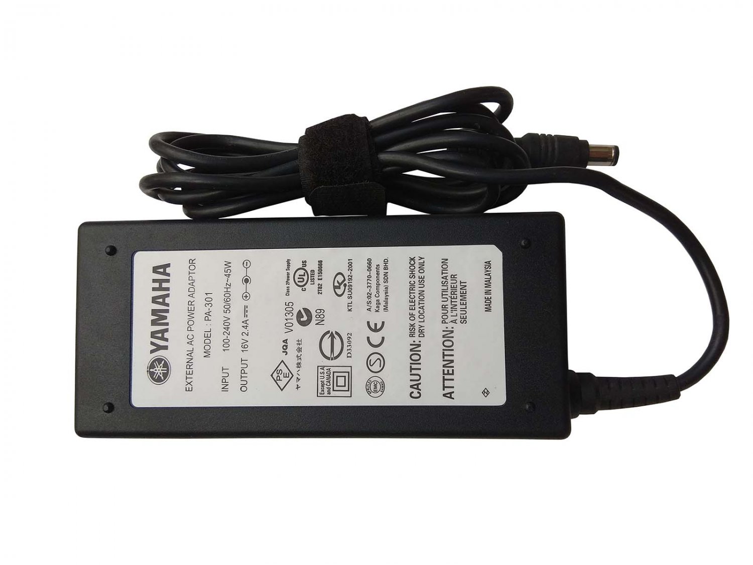 Yamaha PA300C PA300 PA301 AC Adapter Power Supply 16V 2.4A 38W