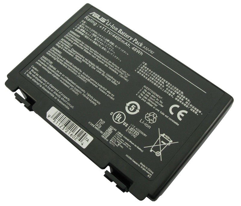NEW 11.1V 48Wh A32-F52 A32-F82 Battery For ASUS 90NLF1BZ000Z K70IJ